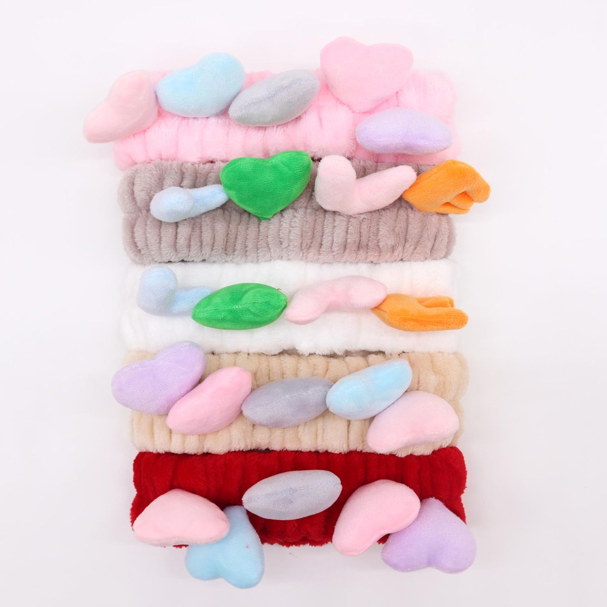 Diadema de maquilhagem - Amor & Hearts