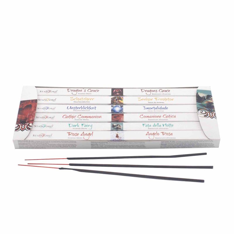 Vonné Tyčinky Stamford - Dárkový Set 6 Krabiček - Mystika