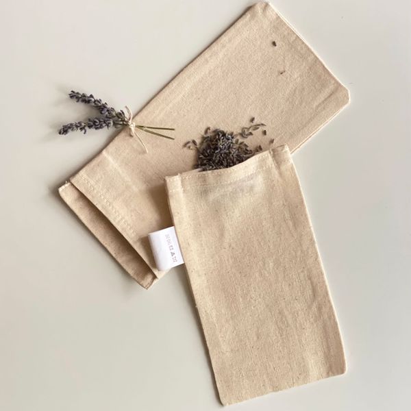 Housses de Coussin pour les Yeux en Coton 8oz - Non-imprimé