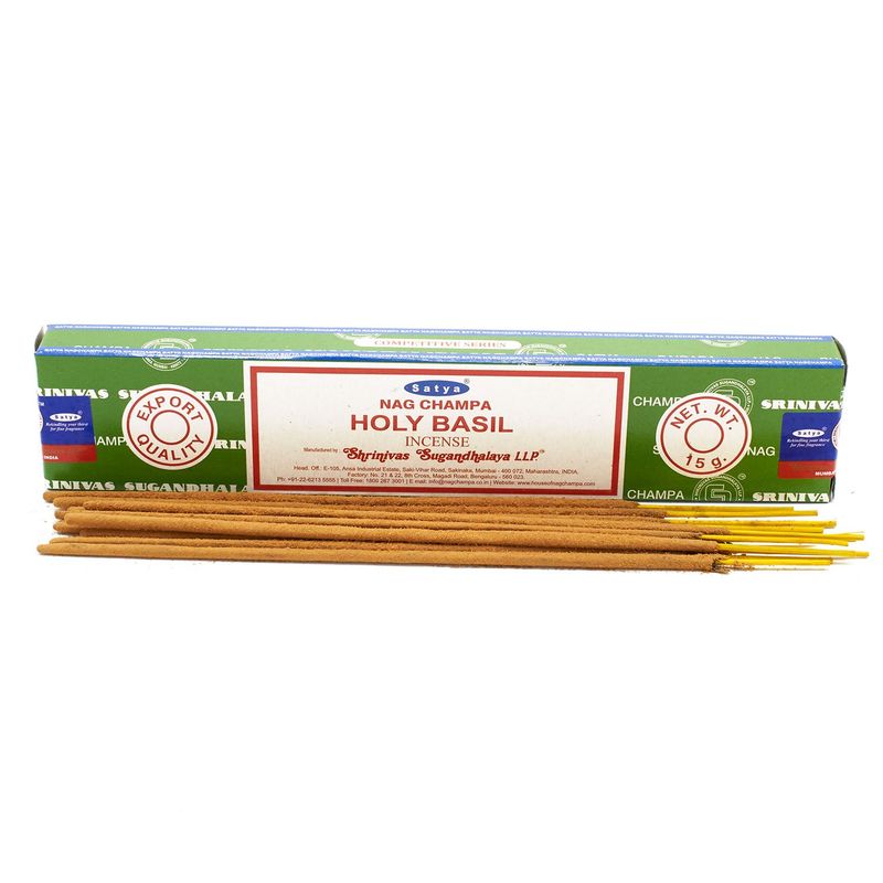 Encens SATYA 15g - Basilic Sacré