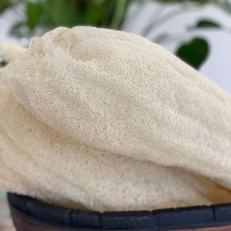 Loofah Entier de Luxe Égyptien - Comprimé - 50-60cm