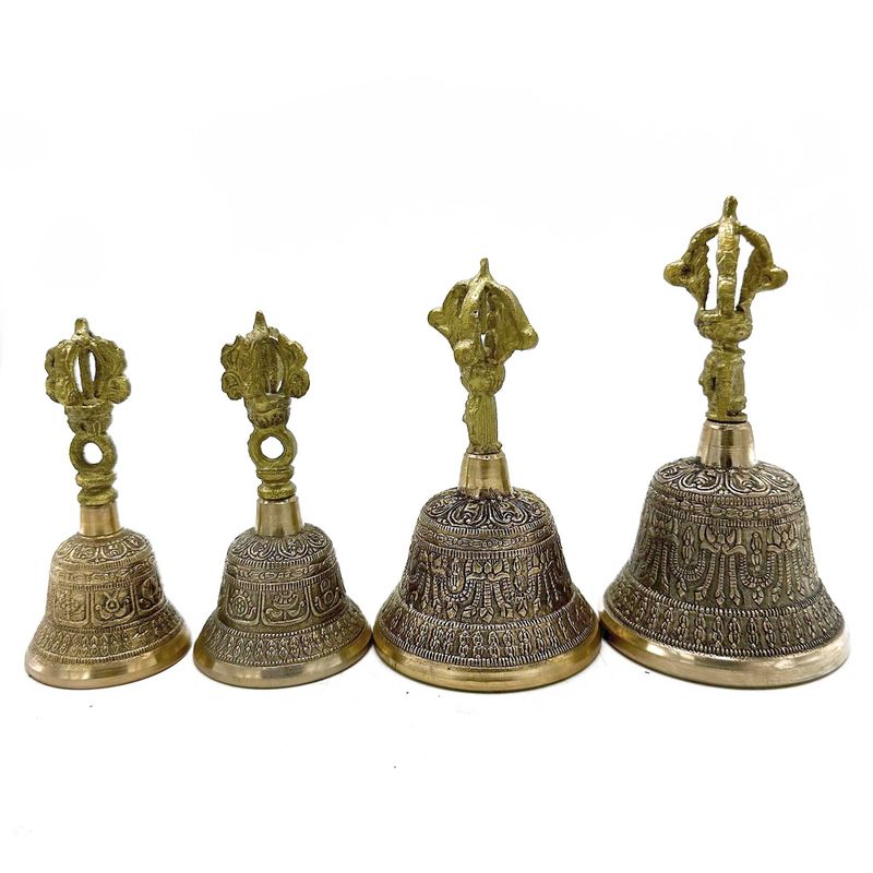 Petite Cloche Tibétaine Tingsha - 5x11cm