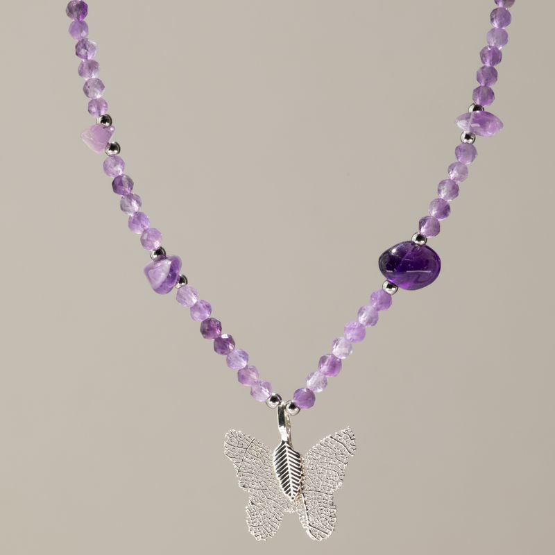 Nymph Spirit Gemstone Necklace Set - Full Moon