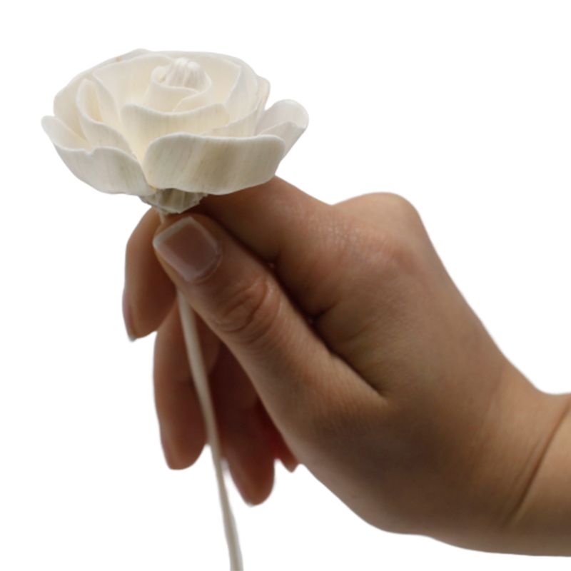 Diffuseurs Naturels Fleurs - Rose Sur Bâtonnets