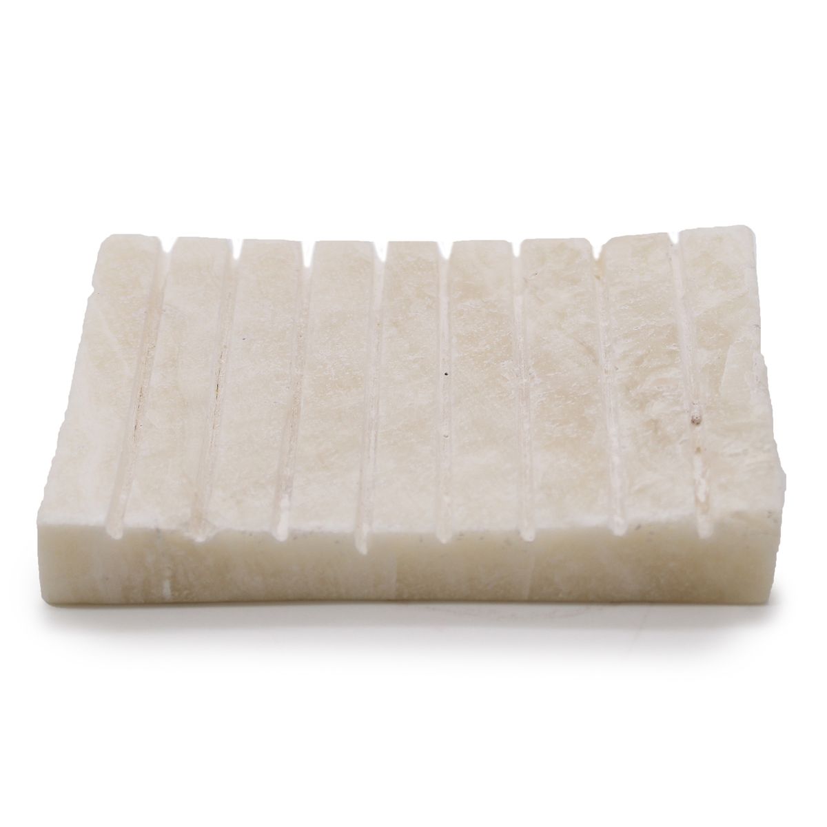 Saboneteira de ônix branco