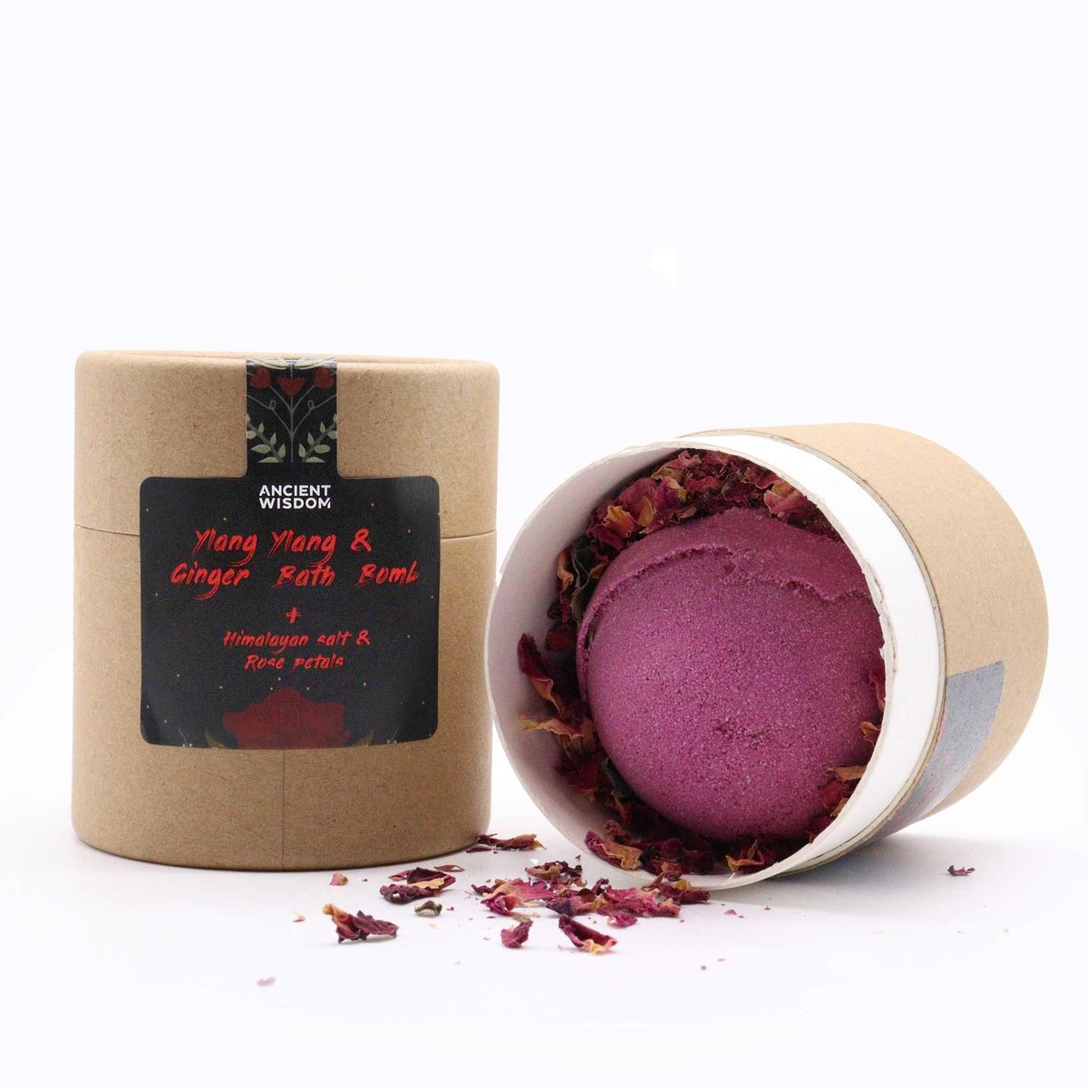 Bomba de banho de ylang-ylang + gengibre