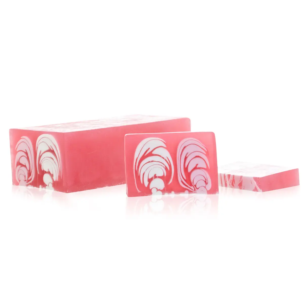 Hand-crafted Soap - Rose - Slice 115g approx — Soap · GlowDuty apothecary