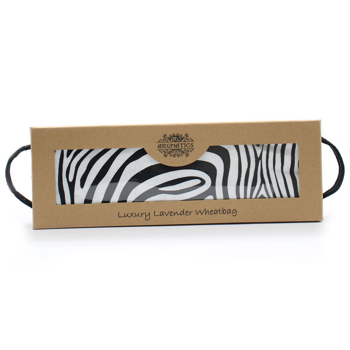 Saco de trigo com lavanda de luxo em caixa de presente - Zebra