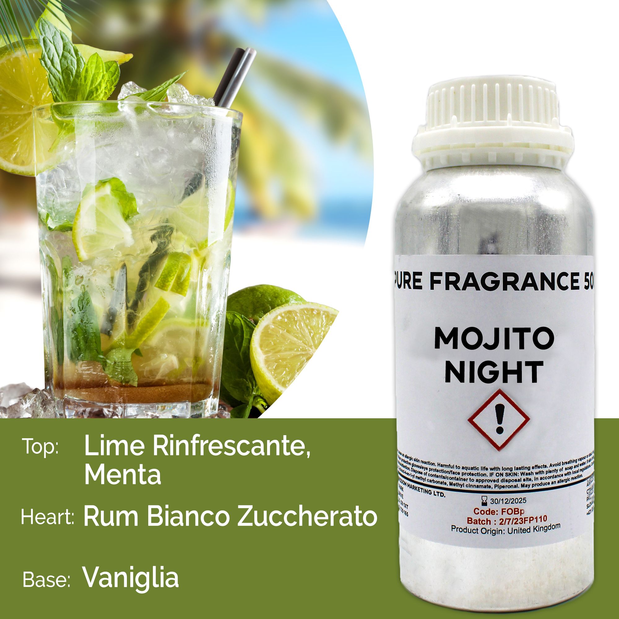 Fragranza Pura 500g - Mojito