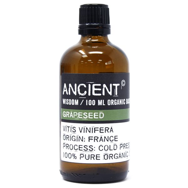 Aceite Base orgánico 100ml - Uva