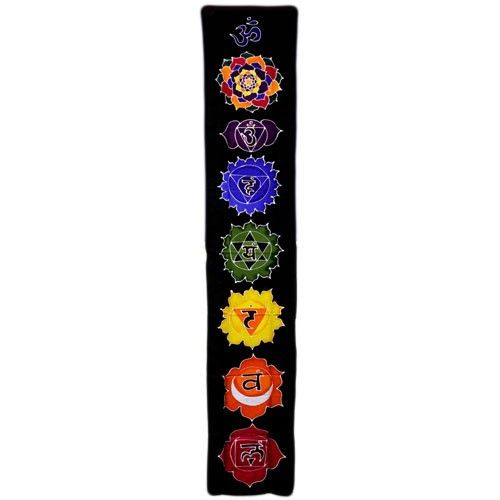 Banner vertical Chakra - Meia-noite 183x35 cm