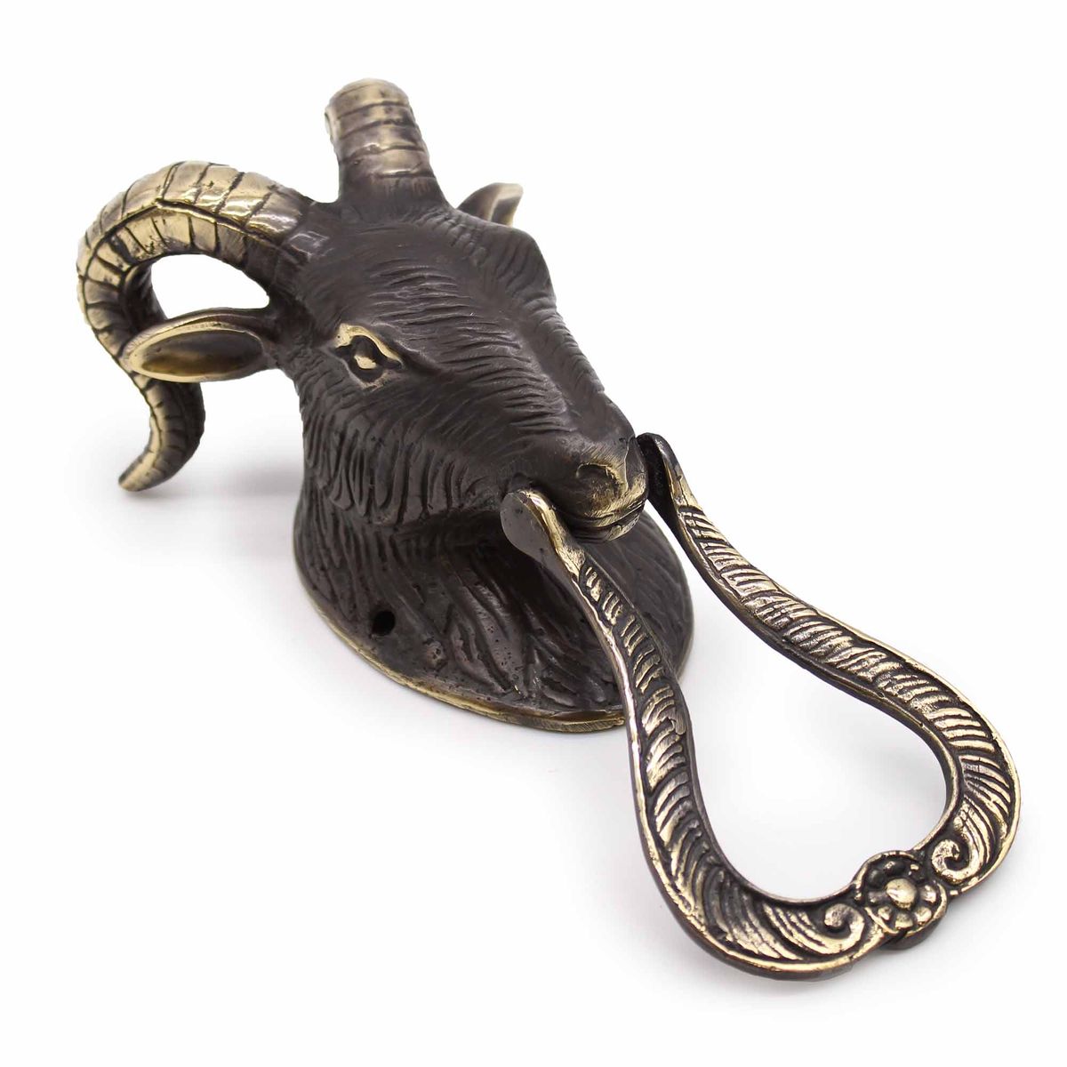 Batente de cabeça de cabra grande