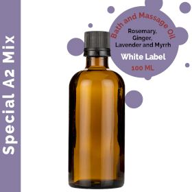 Huile de Bain et de Massage - Spéciale A2 Mix - 100ml - Marque Blanche