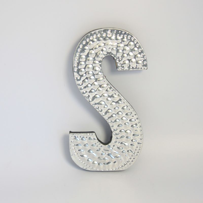 Petites Lettres en Aluminium - S