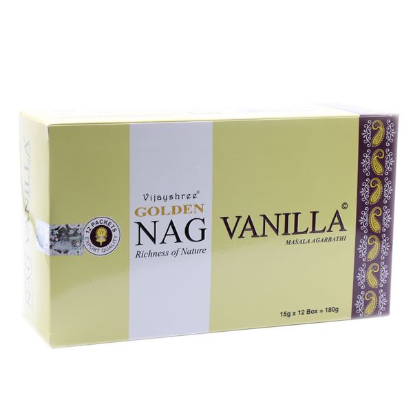 15g Golden NagChampa - Vanille