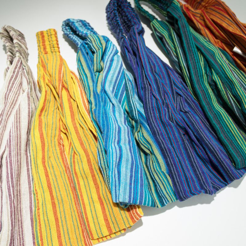Nomad Sari - Hippy Headband - Plain Assorted Designs - (56x25cm) Free size