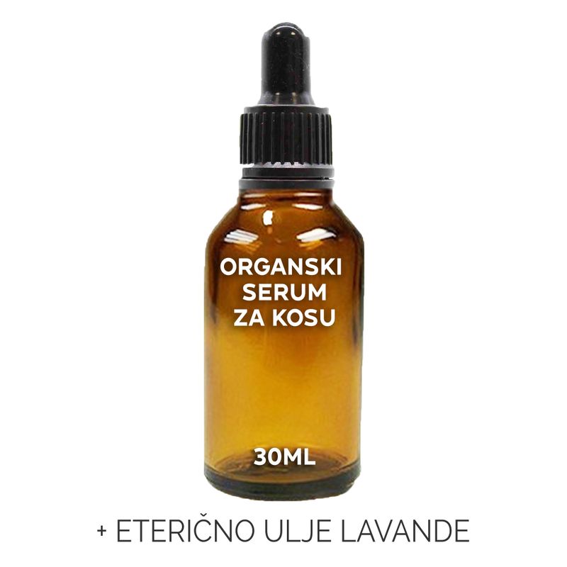 Organické Vlasové Sérum bez Etikety 30ml - Levandule