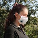 Reusable Fashion Face Covering Nautical Compass Adult Mask