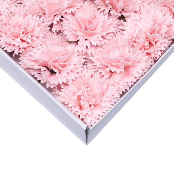 Fleurs de Savon pour Bouquet - Oeillets Rose