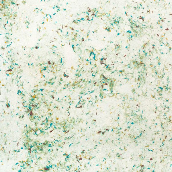 Lokta Hantverks-/Omslagspapper (51x76cm) - Grön Bomull