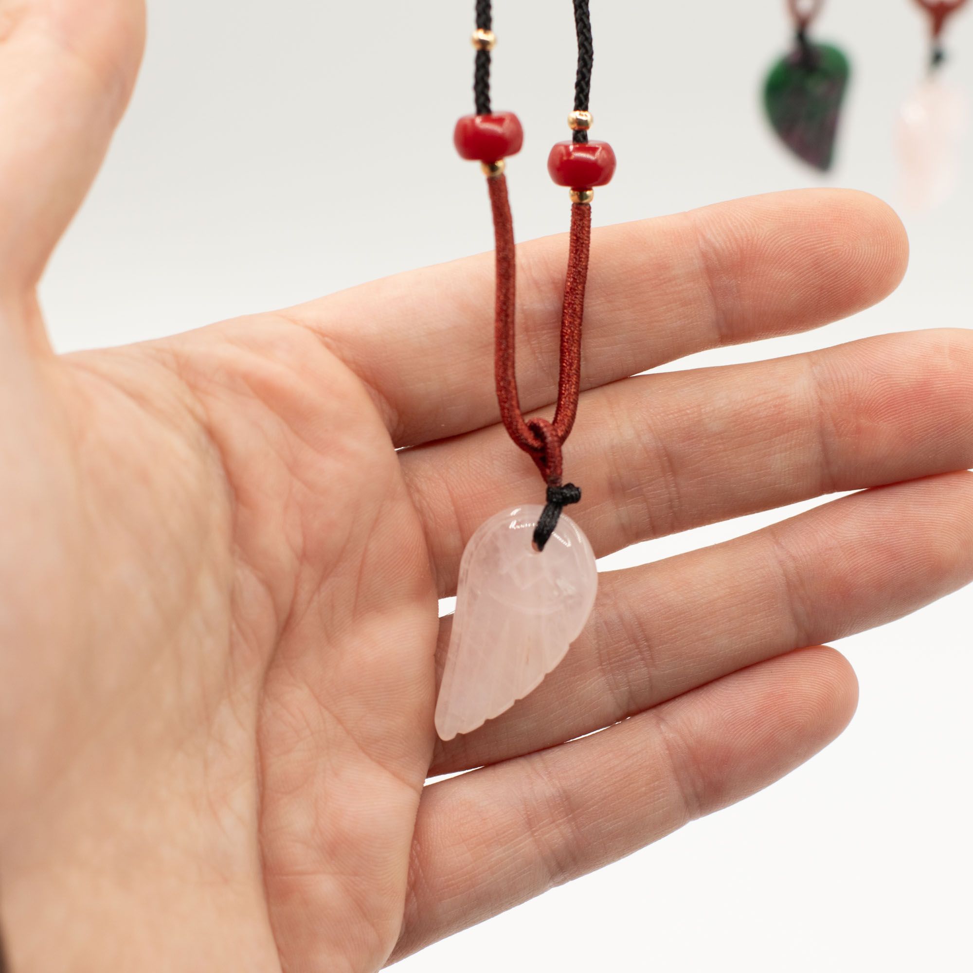 Colares de Corda com Pedras Peciosas - Coleção Espiritual (sortidos)