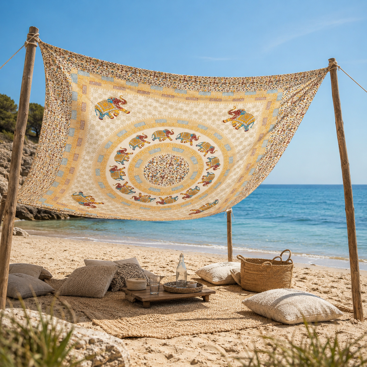 Ozdoby Ścienne / Narzutki Plażowe