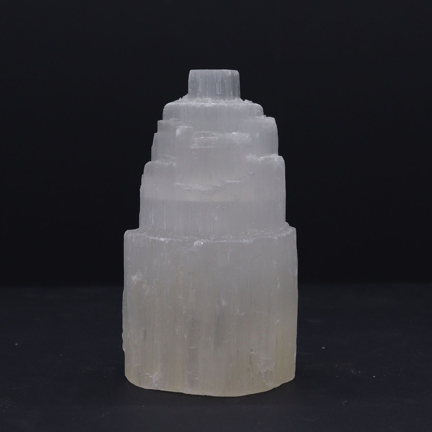 Selenite Tower Lamps
