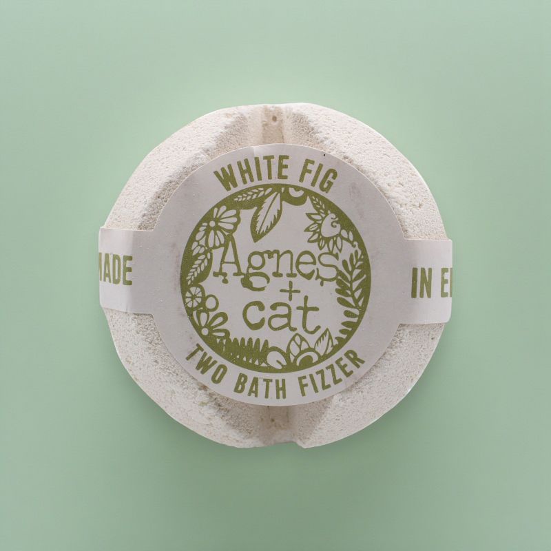 Brusande Badbomber 210g - Vitt Fikon