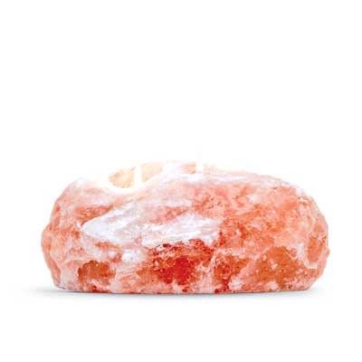 Bougeoir Naturel Cristal de Sel - 2 trous (2-2.5kg)