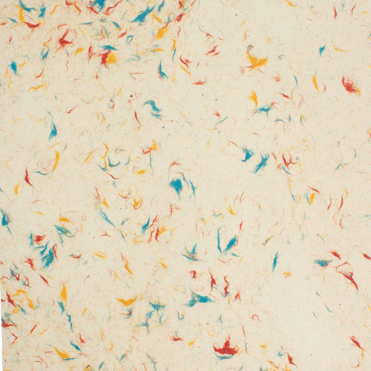 A4 - Papel artesanal Lokta (pacote de 20 folhas) - Algodão floral misto