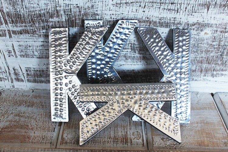 Petites Lettres en aluminium - K