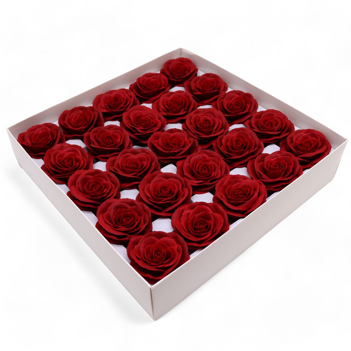 Flor de Sabão Artesanal - Grande Vintage Rosa - Escarlate