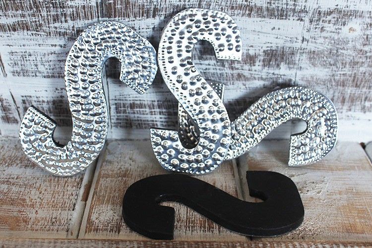 Petites Lettres en Aluminium - S