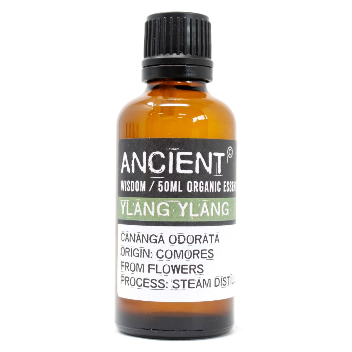 Óleo essencial orgânico de ylang-ylang 50 ml