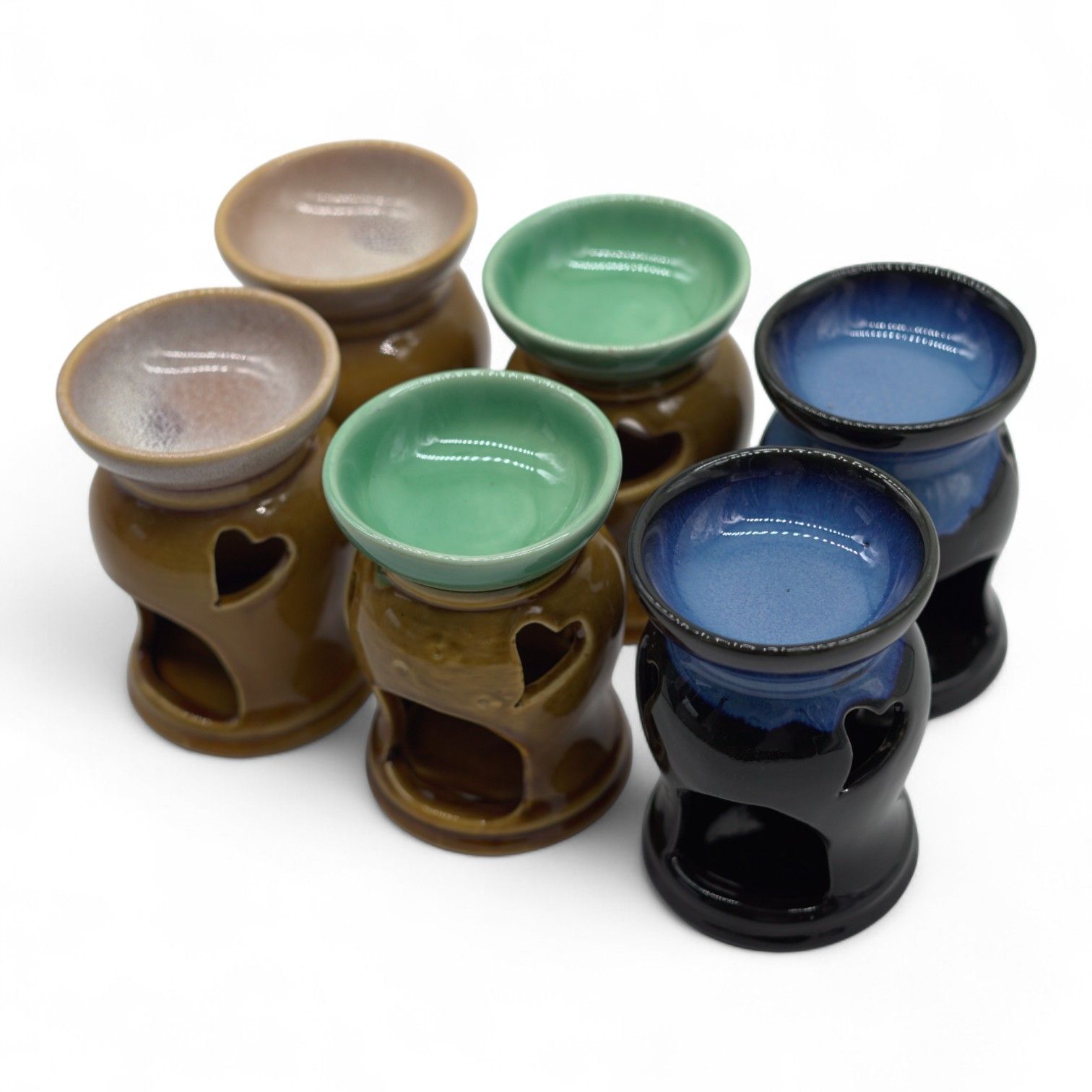 Klassiska Rustika Oljebrännare - Hjärtan (blandade)