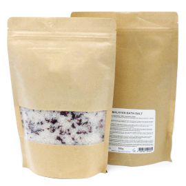 Mélange de Sels de Bain de l'Himalaya 500g - Sensuel - Marque Blanche