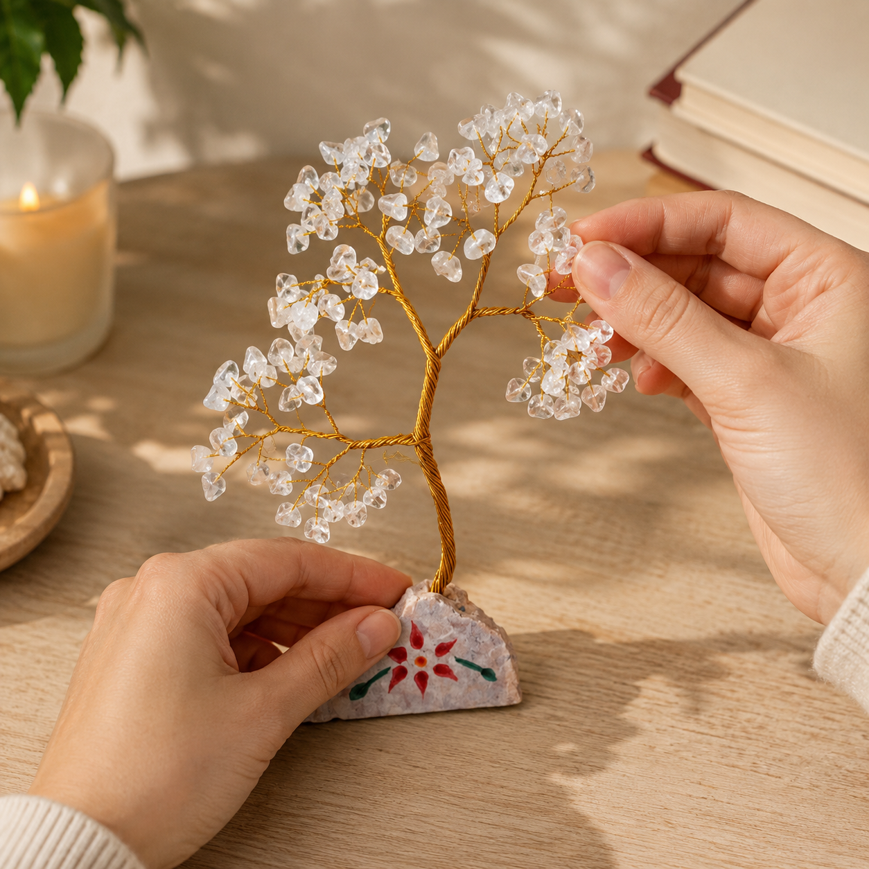 Indian Gemstone Trees