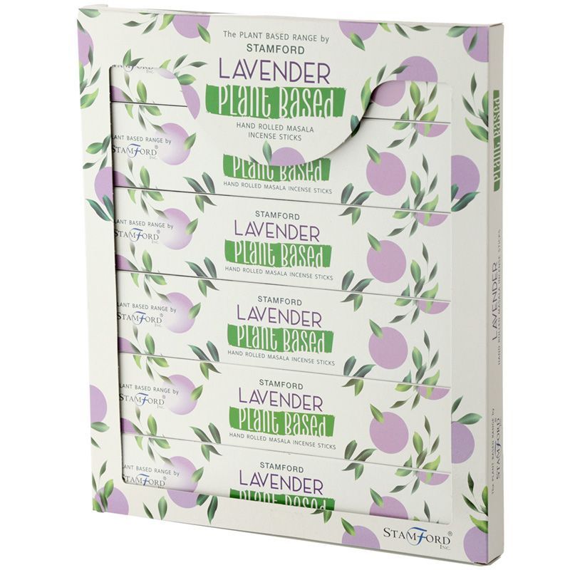 Pack de 6 Bâtonnets d'Encens Masala Végétal - Lavande