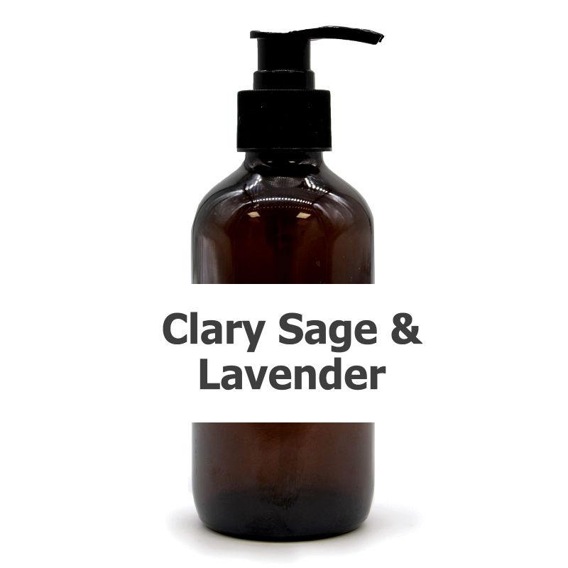 Gel Lavant Mains & Corps - Sauge Sclarée & Lavande Marque blanche 250ml