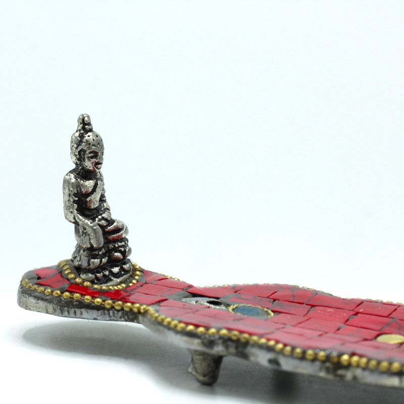 Porte-encens tibétain Bouddha Long Dagger