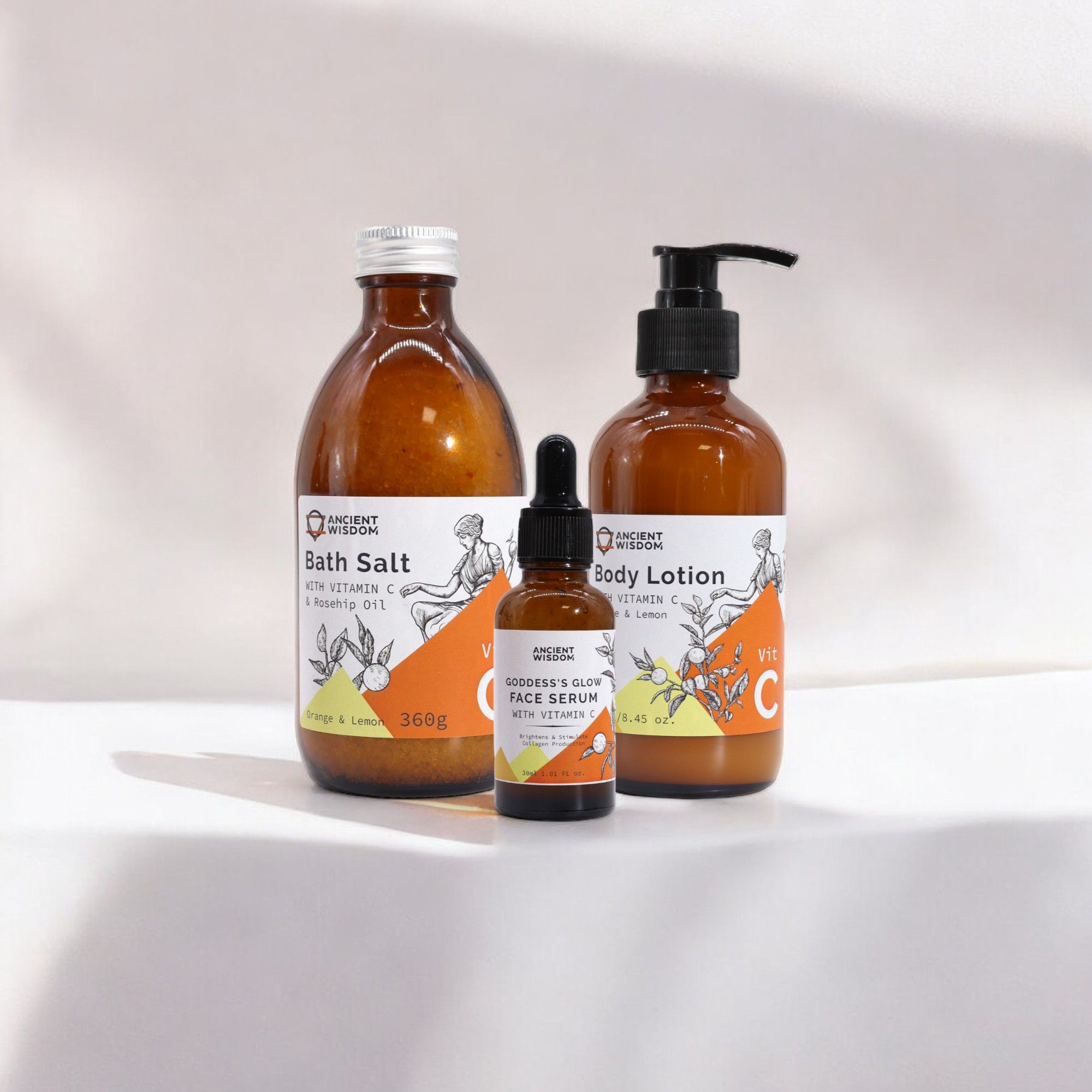 Goddess's Glow Ritual Bundle - Vitamin C For Radiant Skin