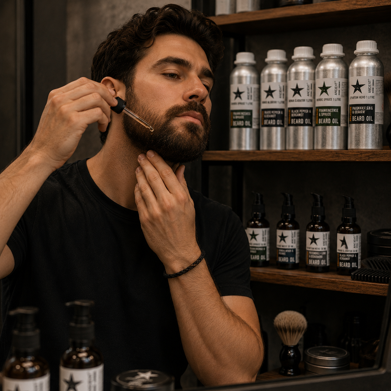 Pure and Natural Beard Oils - 1 Litre