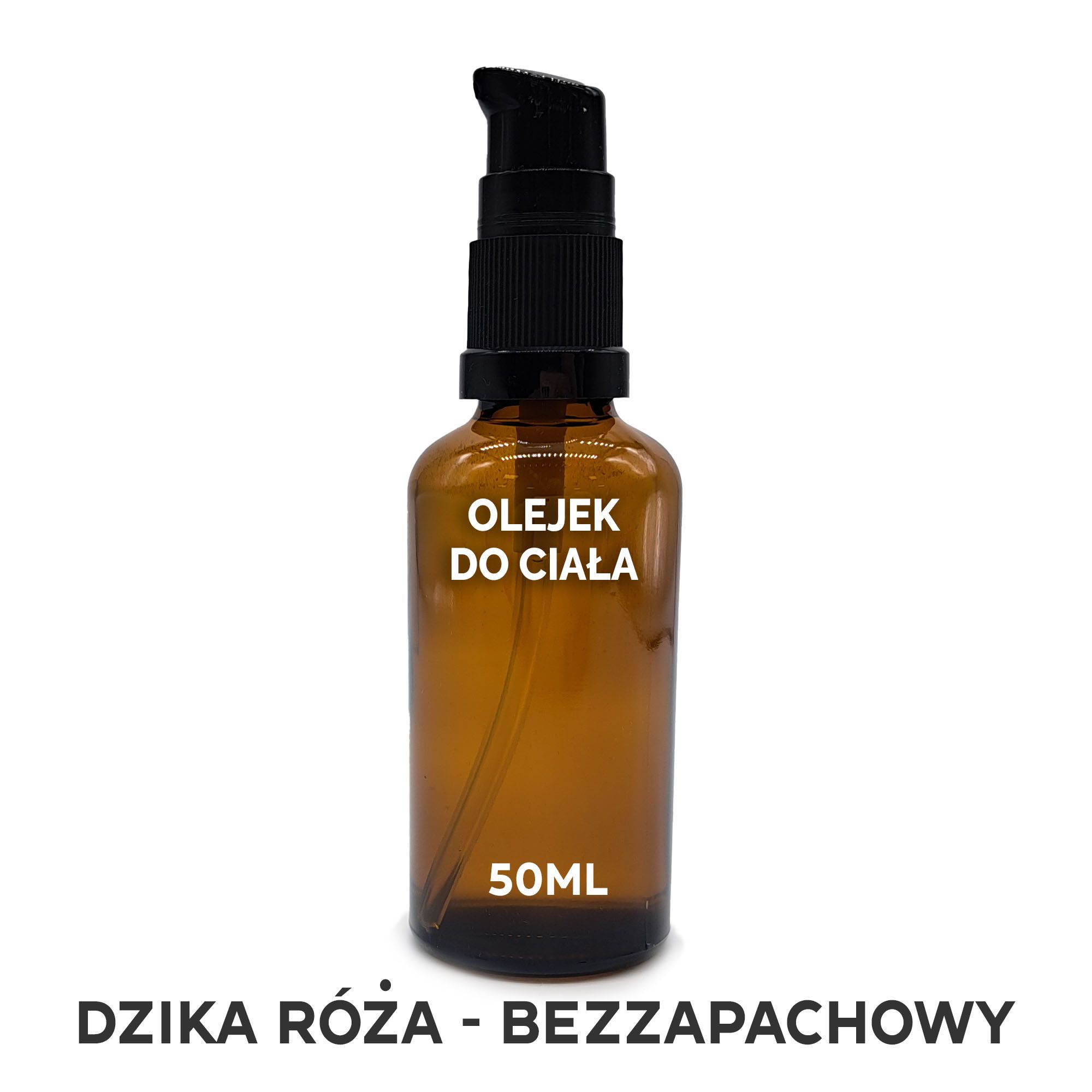 Organiczny Olejek Do Ciała 50 ml - Bezzapachowy - BEZ ETYKIETY