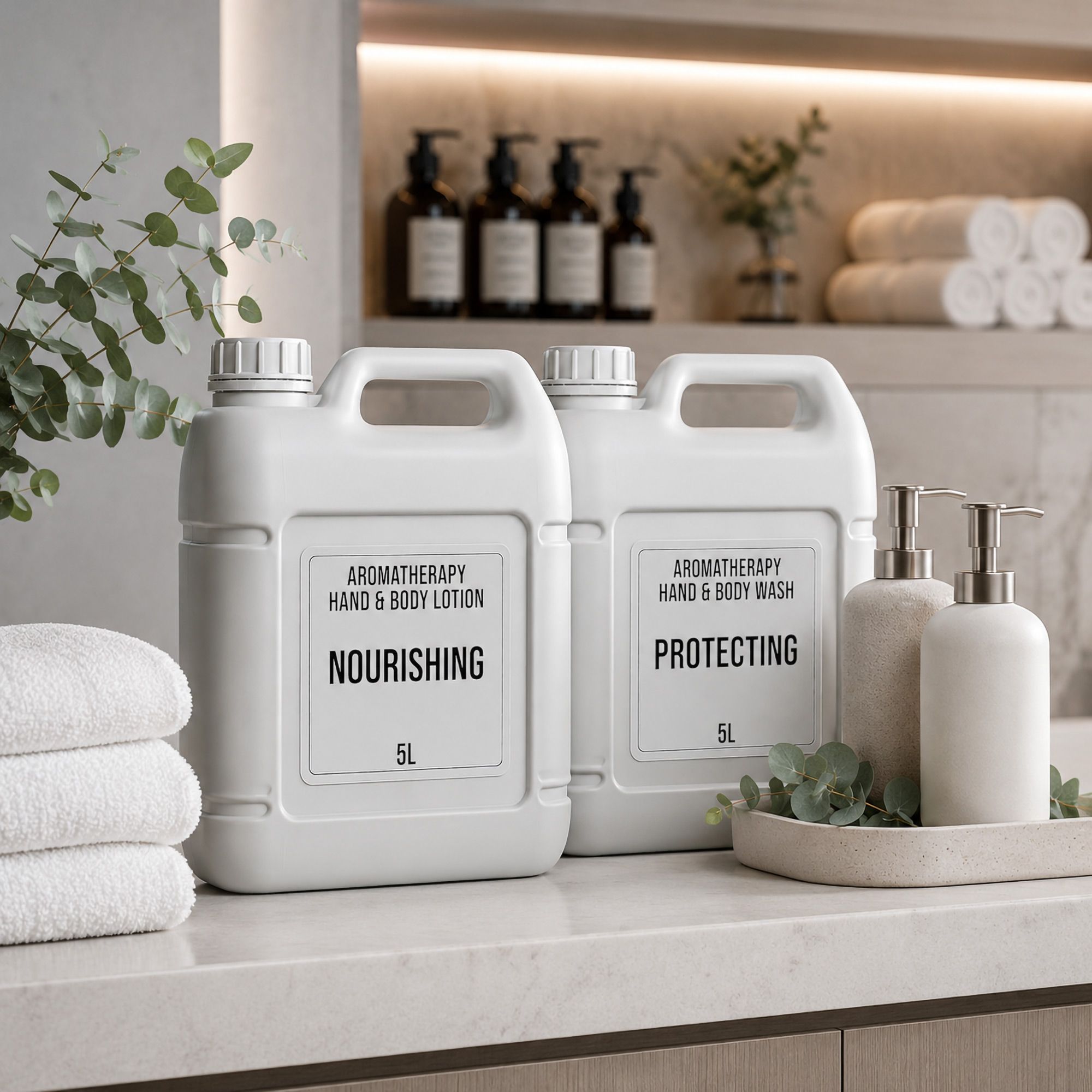 Aromaterapeutyczne Mydła do Rąk i Ciała 5 l