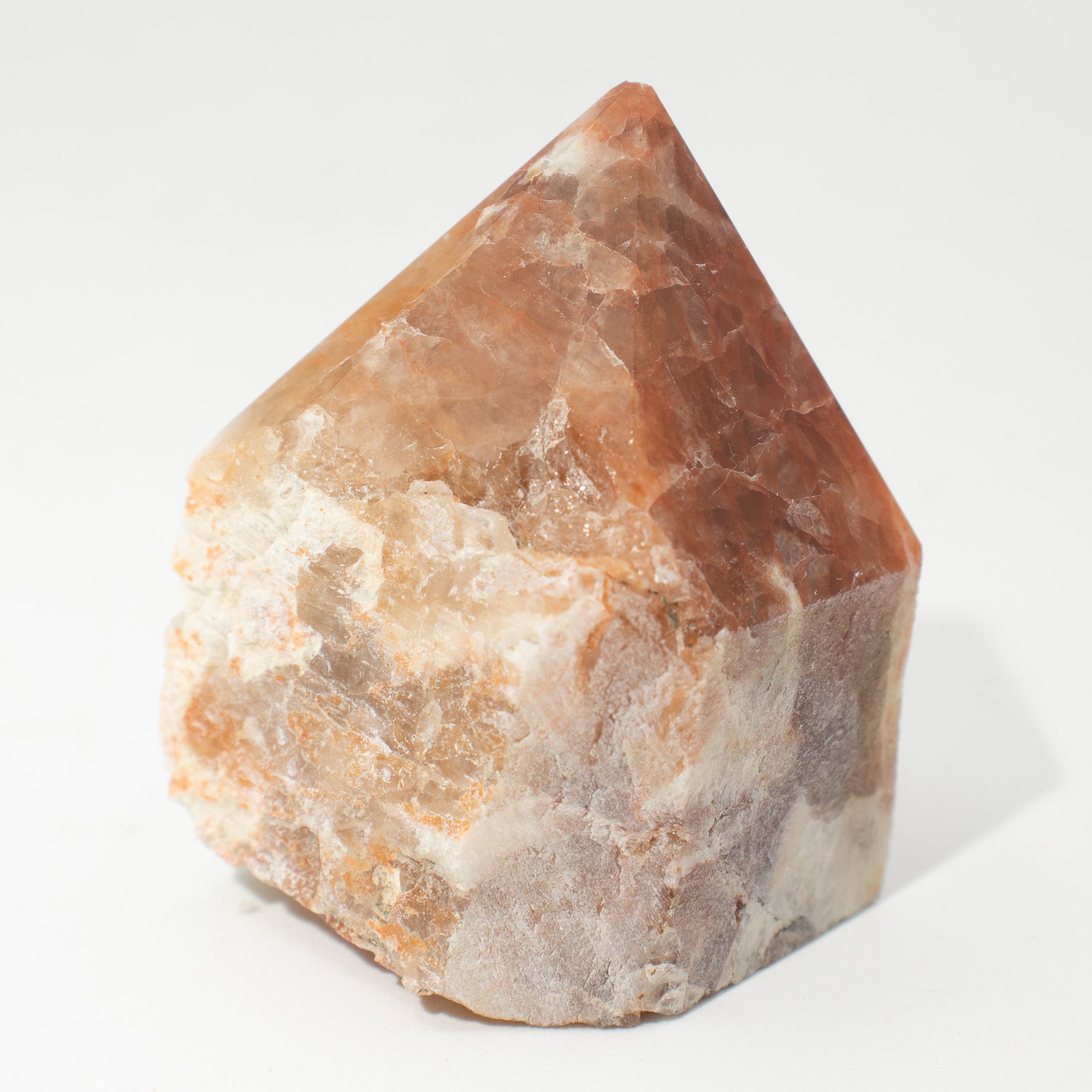 Pontas de Pedras Naturais (0,7kg) - Matriz com Turmalina (aprox. 5-6 peças)