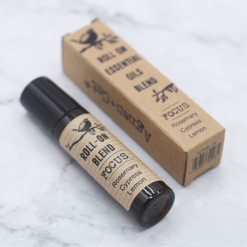 10ml Roll On Směs Esenciálních Olejů - Soustředění