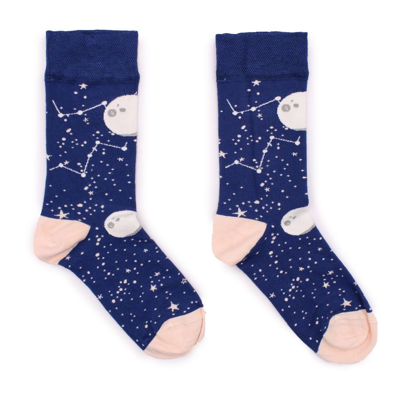 Hop Hare Bamboo Socks (36-41) - Moon Walk