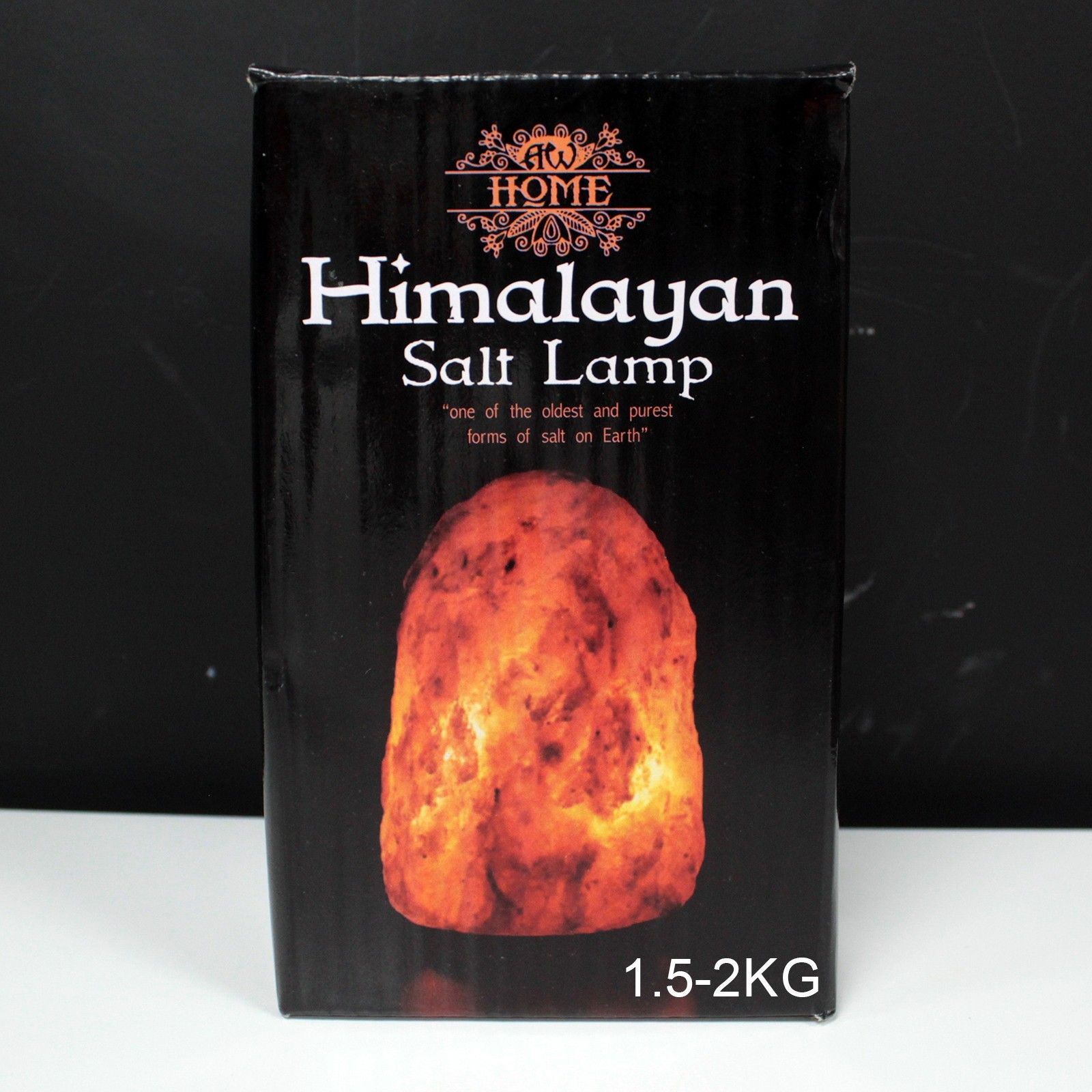 Lampa de sare himalayană - aprox. 1,5 - 2 kg