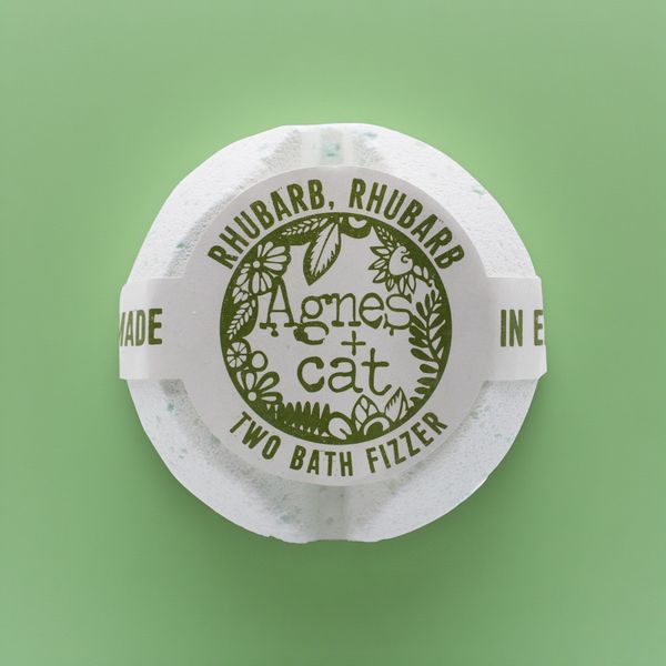 Brusande Badbomber 210g - Rabarber