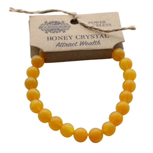 Bracelet de Puissance - Cristal de Miel